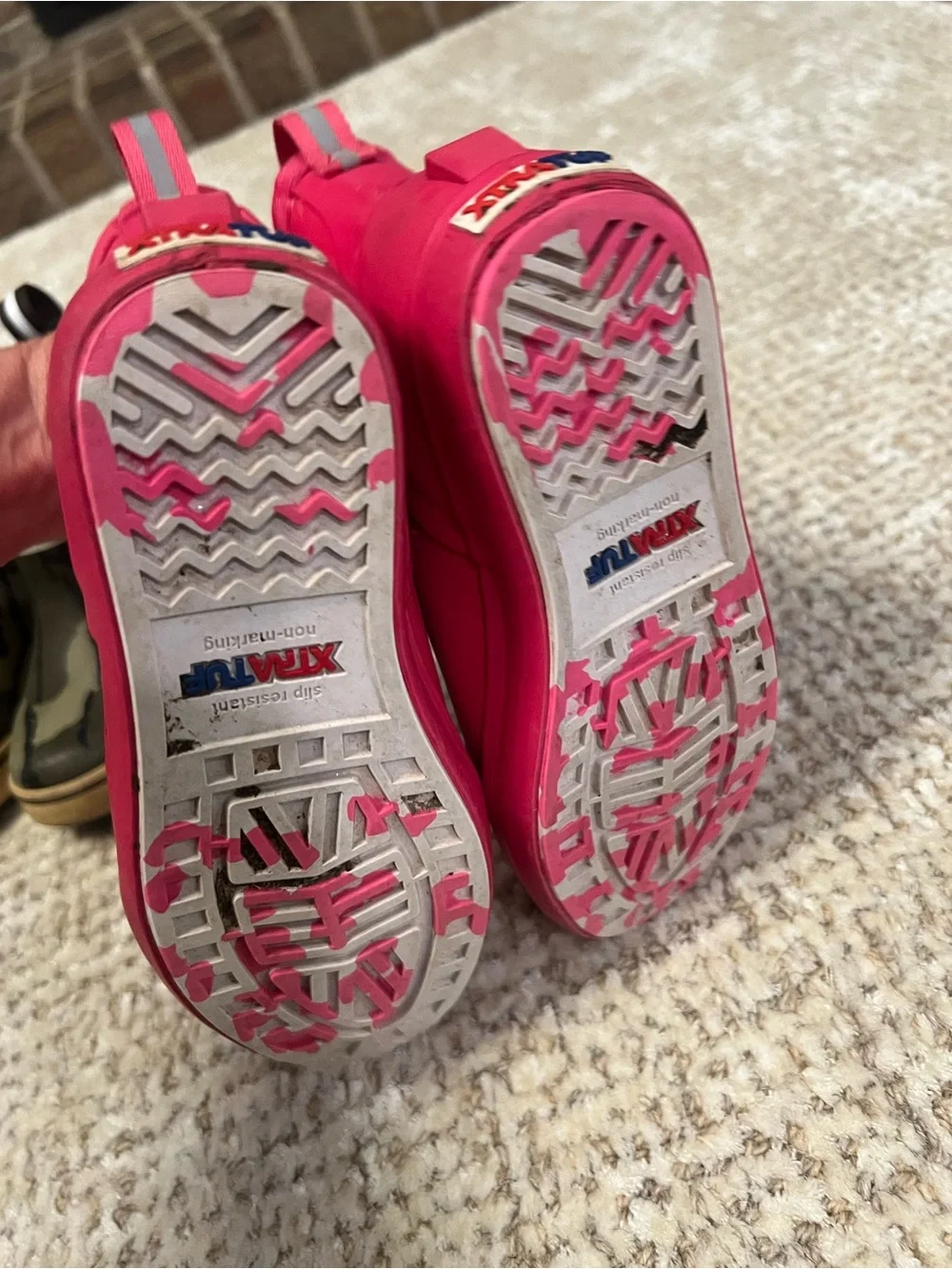 XTRATUF pink girls boots US 12